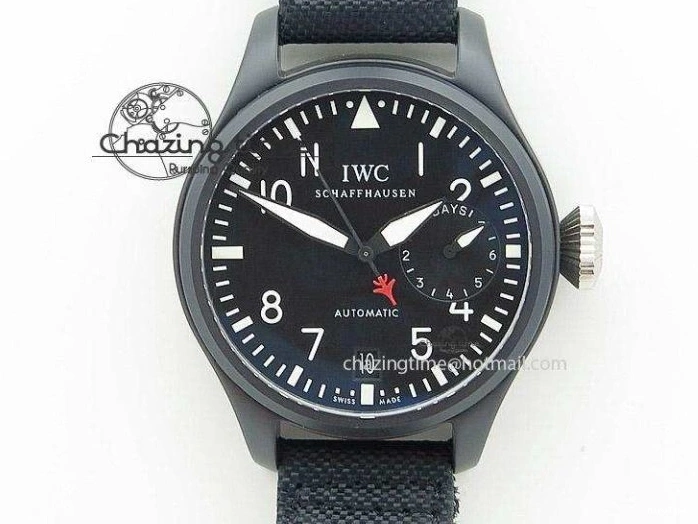 MIROTIME 0502 Mark XVIII IW327010 SS M+F 1:1 Best Edition Blue Dial on Brown Leather Strap A Resilient 7051